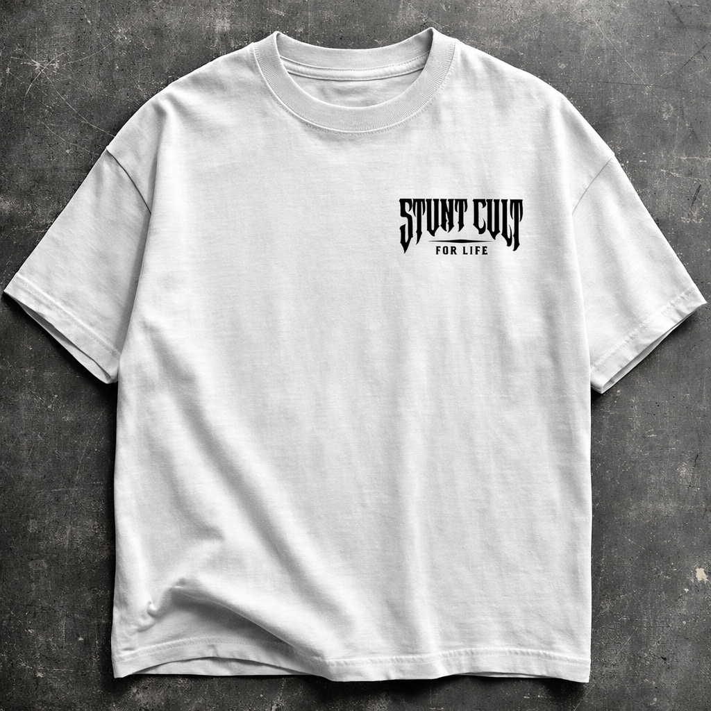 SC barbed wire tee (white)