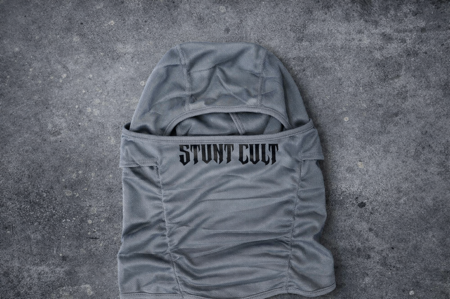 Grey stunt cult mask