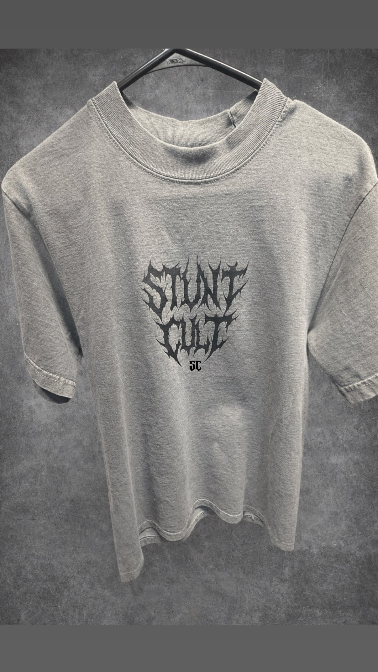 Stunt Cult hardcore tee grey