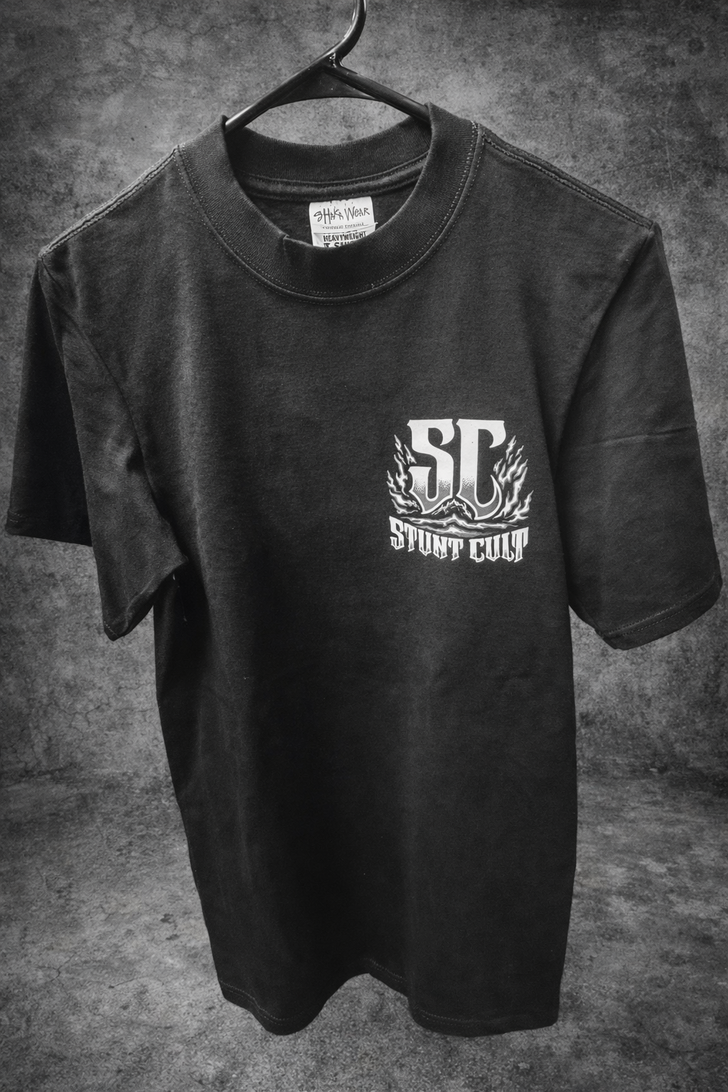 Grey SC flame tee