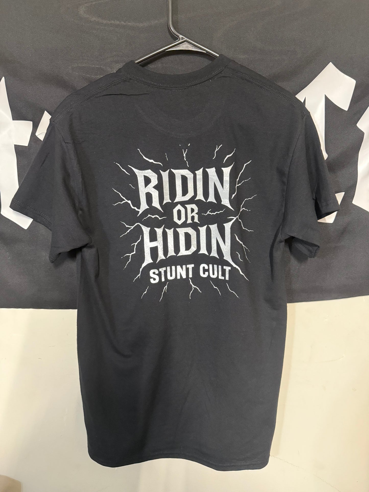 Ridin or Hidin tee(reflective)