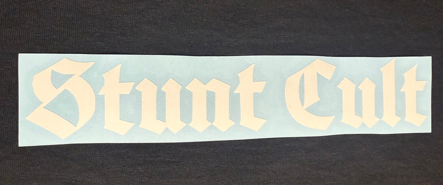 9 in. Stunt Cult decal