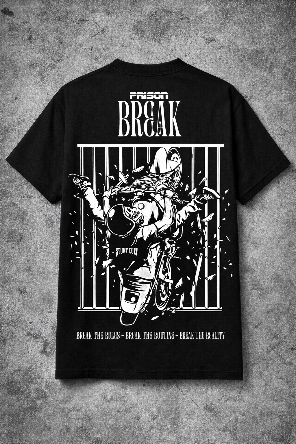 Stunt Cult x Prison Break (mutton signature series) V1 tee