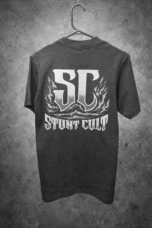 Grey SC flame tee