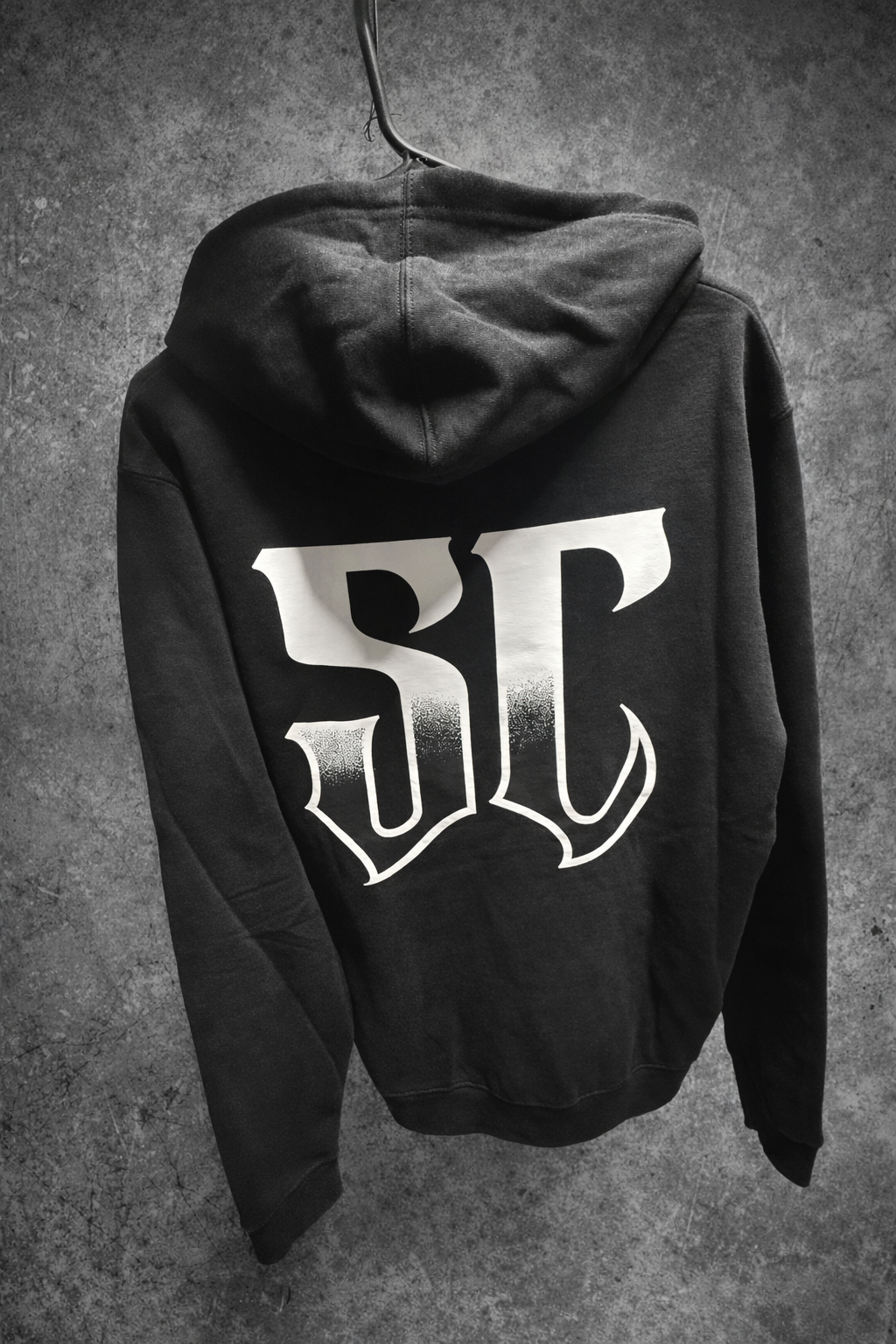 SC hoodie (fade to black)