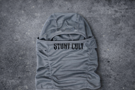 Grey stunt cult mask