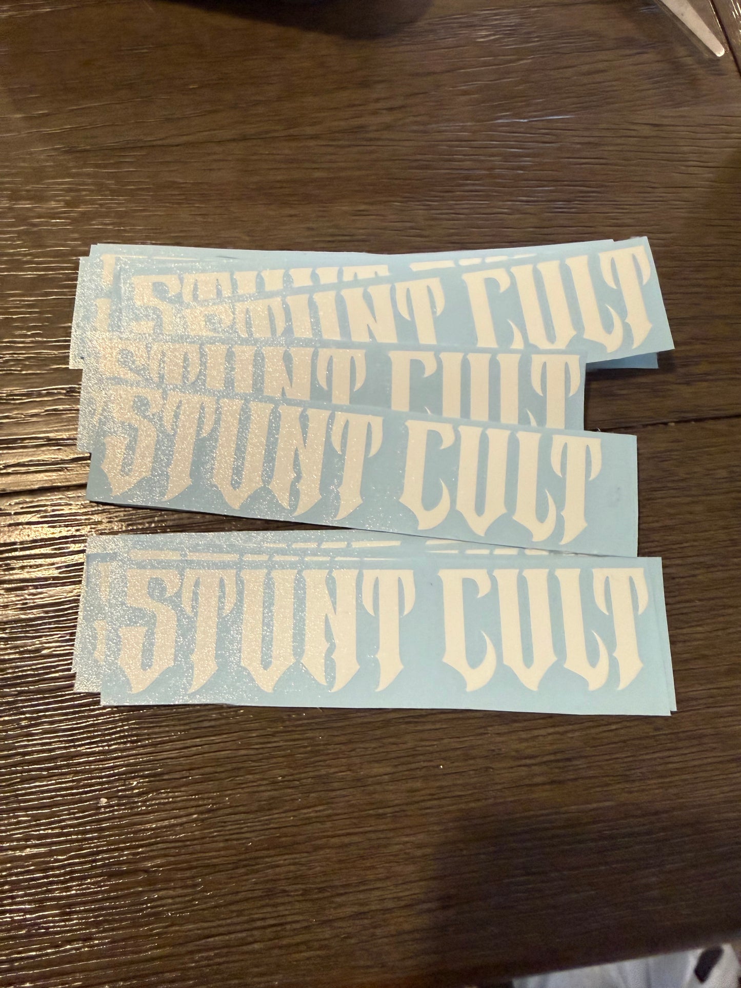 Stunt cult vinyl sticker 5”