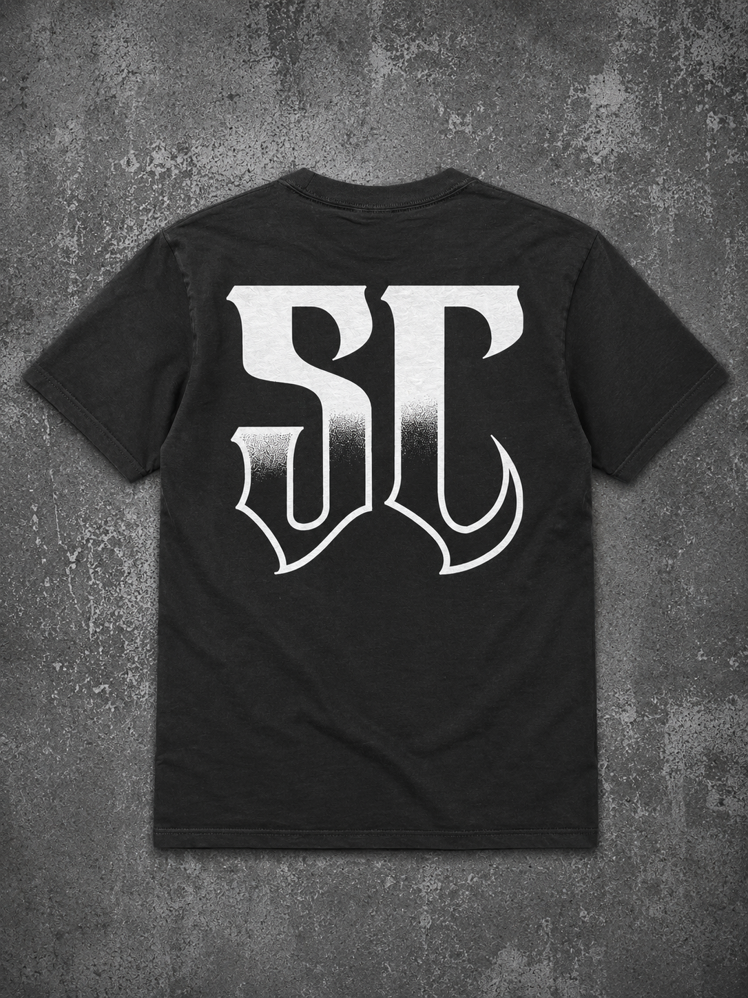 Big SC tee (fade to black)