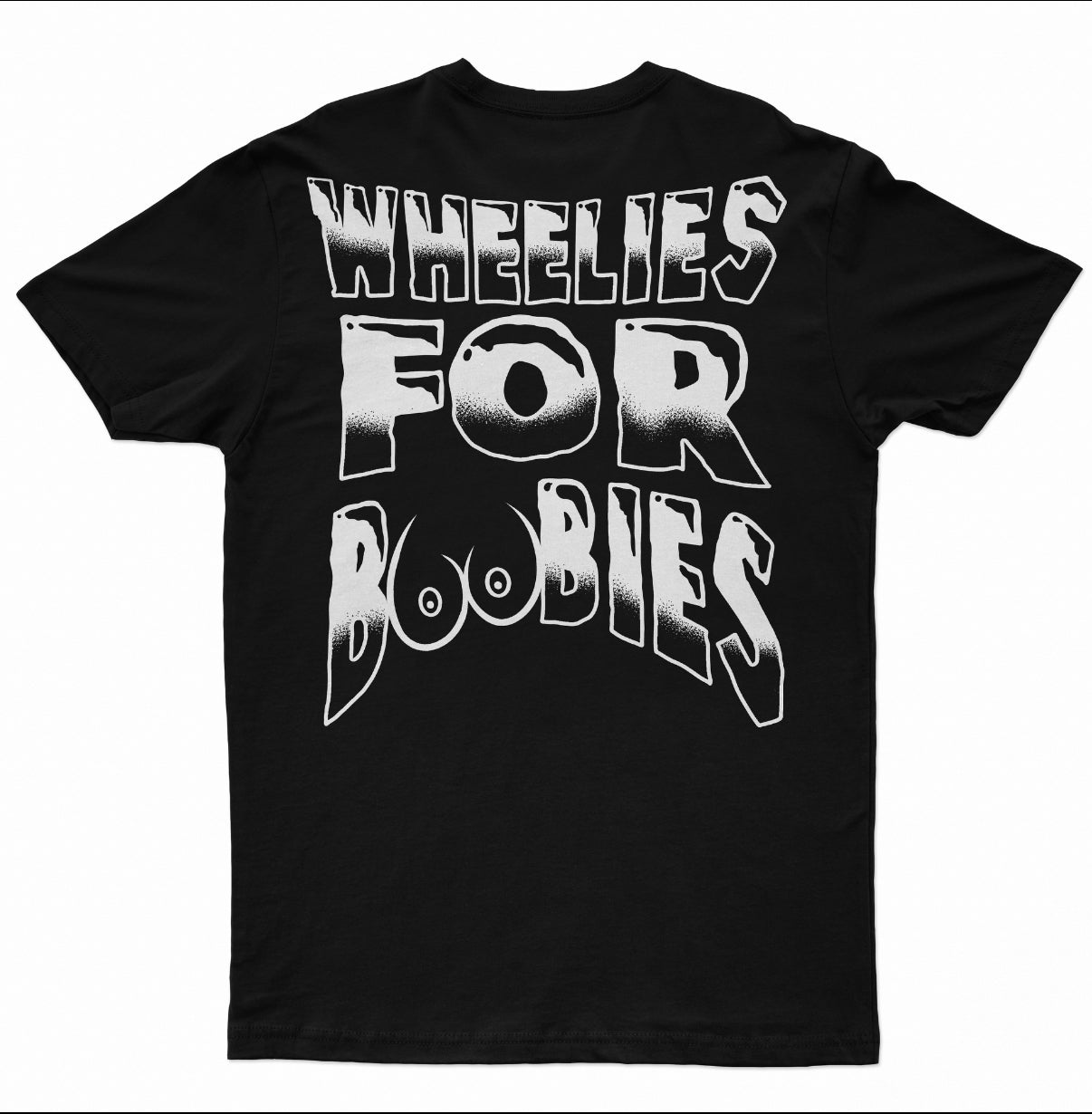 Wheelies for Boobies T-shirt