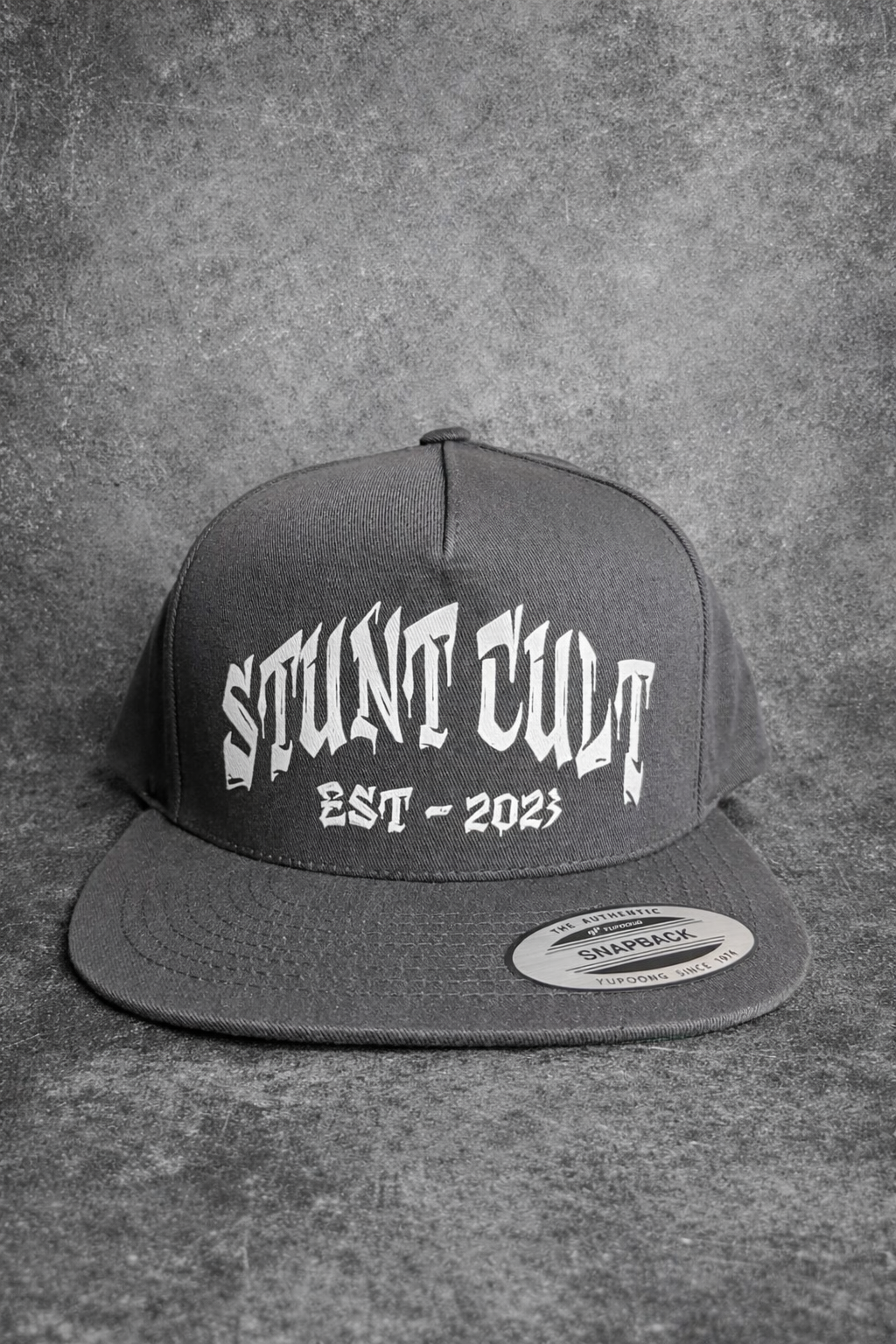 Stunt Cult grey SnapBack