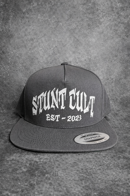 Stunt Cult grey SnapBack
