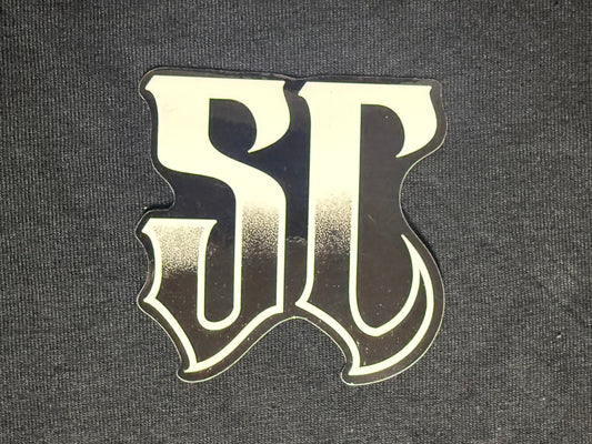 SC die cut sticker