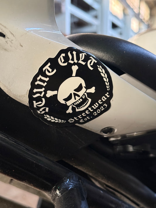 OG crossbones sticker