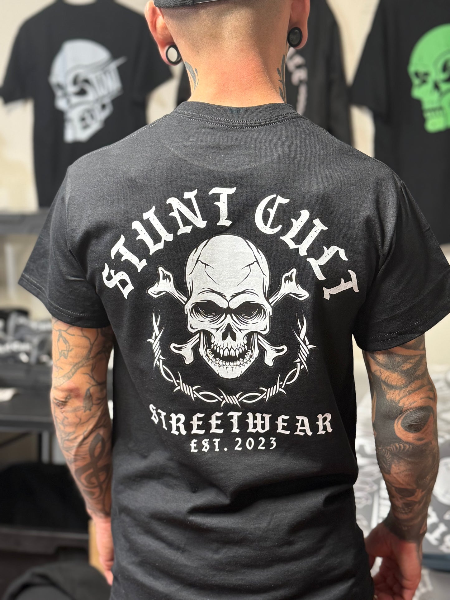 New skull Tee☠️